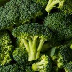 Raw Green Organic Broccoli Florets